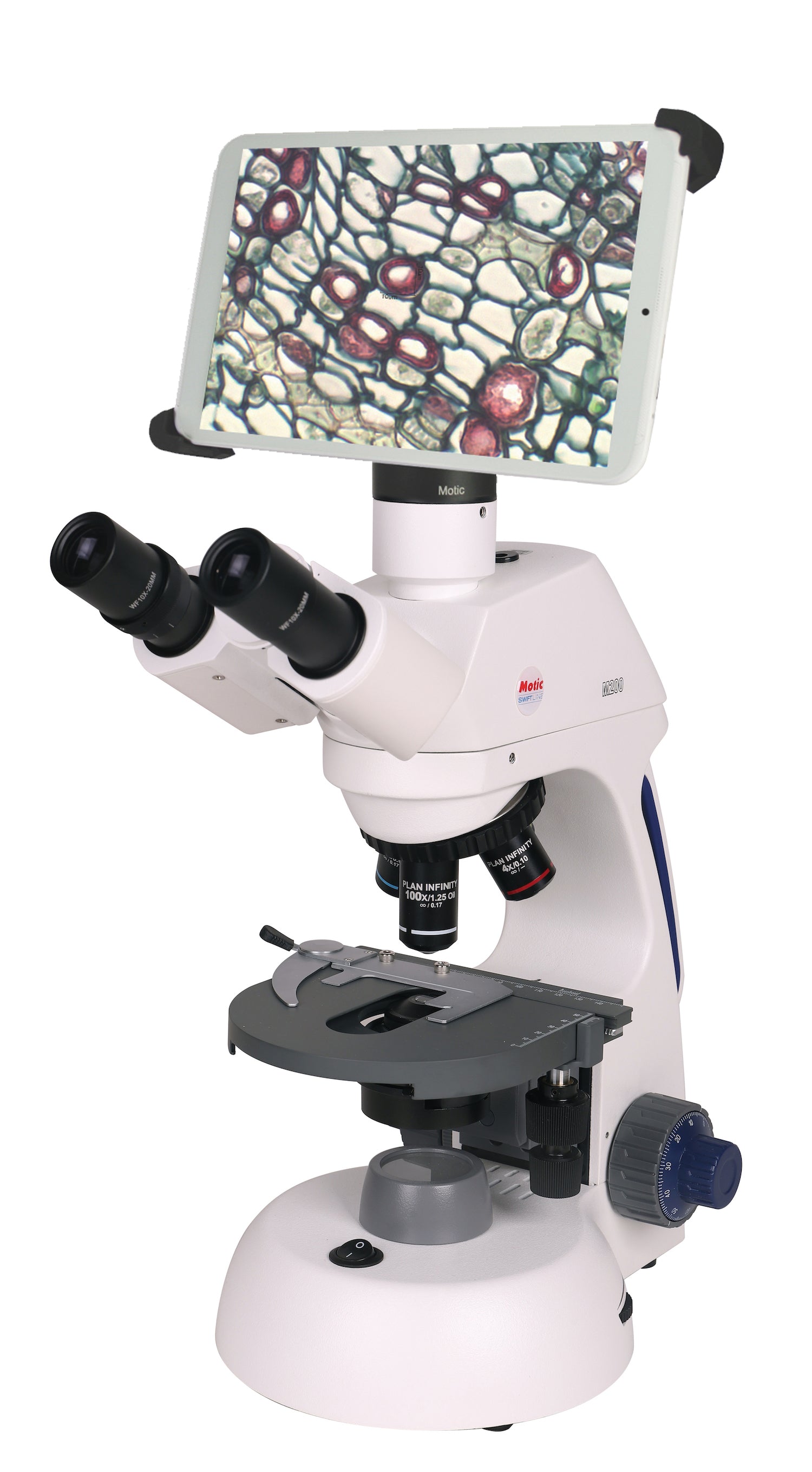 Advanced Compound Microscope with Tablet - M17T-BTI1-P