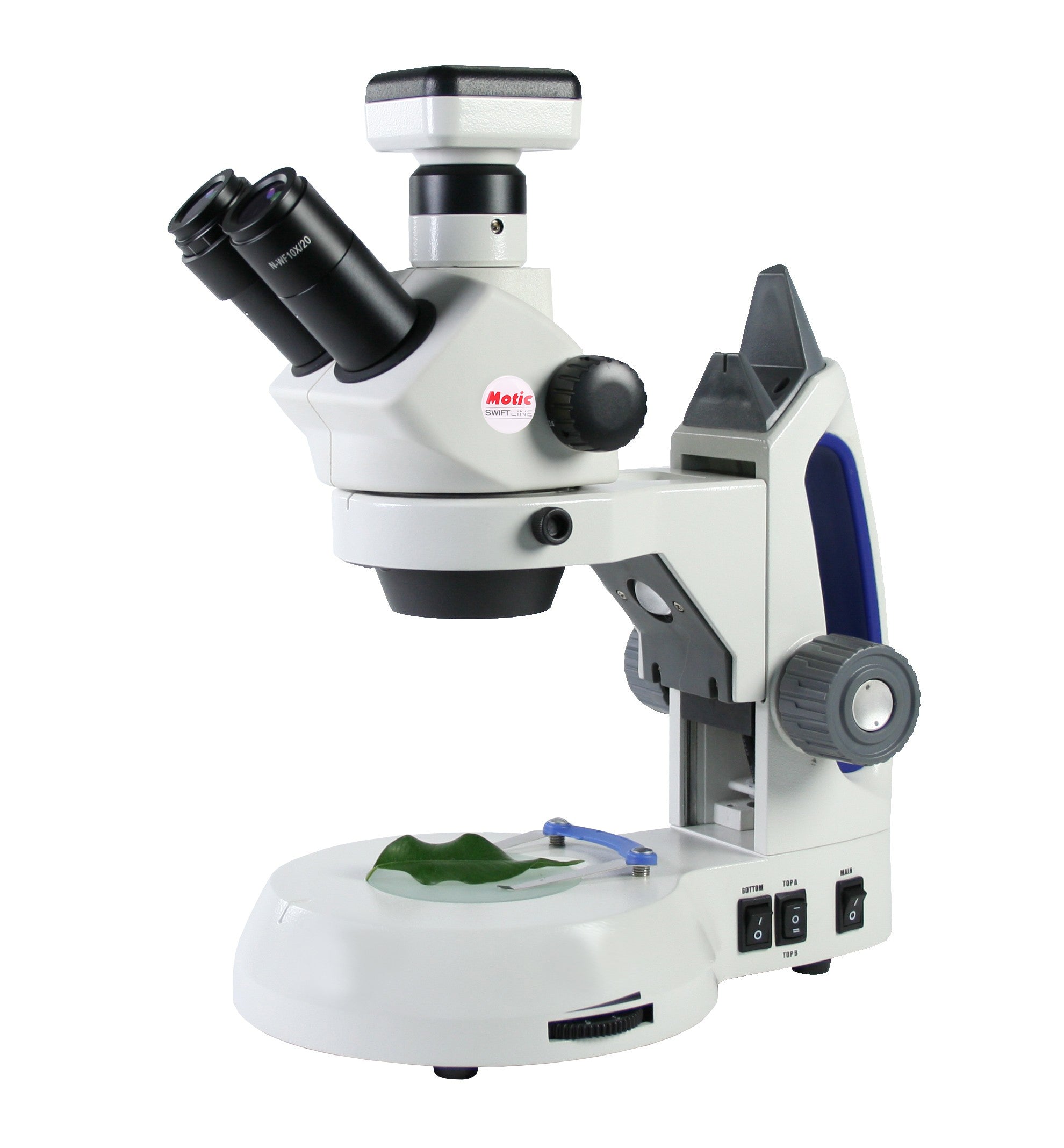 Zoom Stereo Microscope (1X-3X) 5.0MP Camera Bundle - SM105T-C-USB2