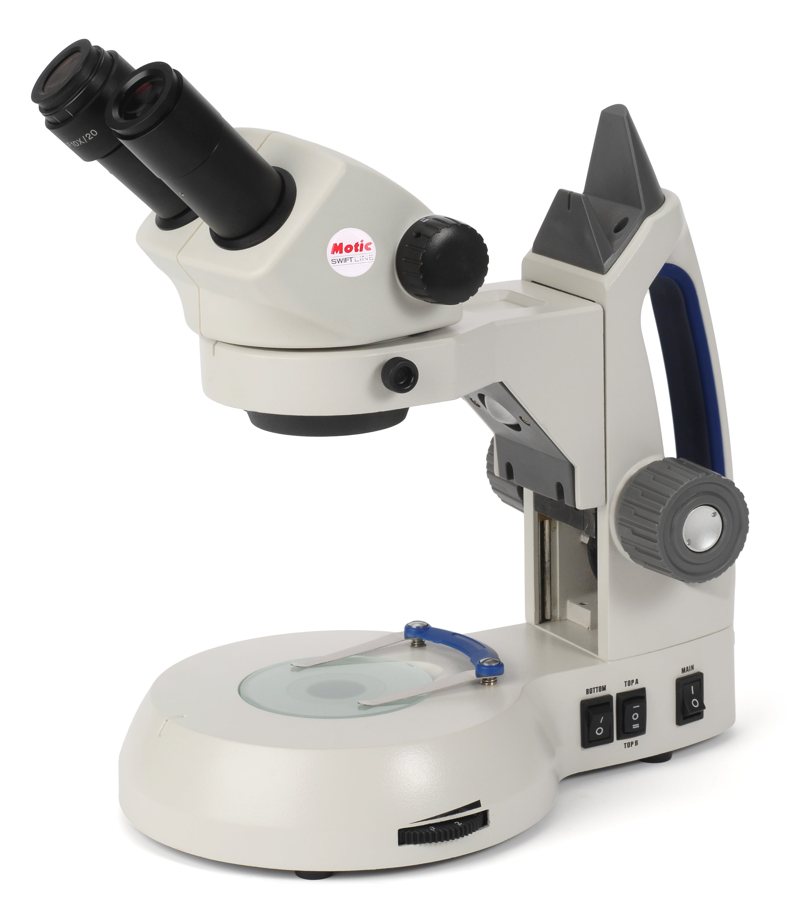 Zoom Stereo Microscope (1X, 3X) (SM105-C) | Science Supply – Motic